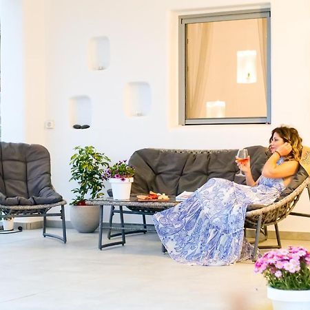 Cycladic Home On The Hill With Beautiful Views!! Agkidia ภายนอก รูปภาพ